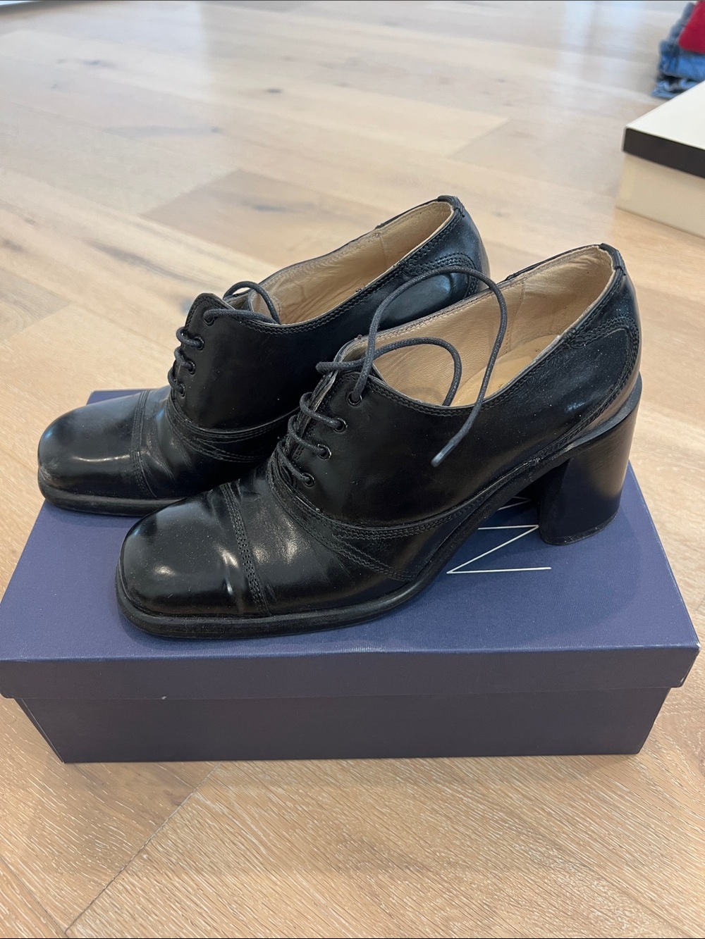 Black Lace-Up Women’s Dress Shoes